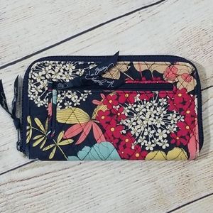 Vera Bradley Happy Snails Fabric Wallet